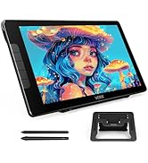 VEIKK Studio 16 Drawing Tablet with Screen, 15.6 Inch Pen Display Full-Laminated Anti-Glare Glass...