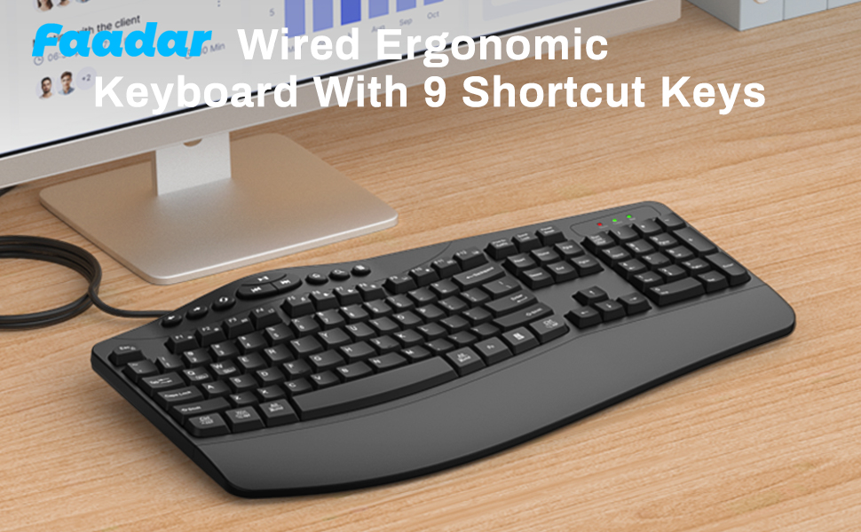 wired keyboard
