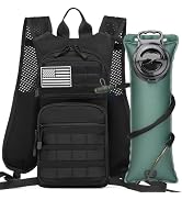 ATBP Insulated Hydration Pack Hiking Water Backpack Running Vest with 3L TPU Bladder Bag for Mara...