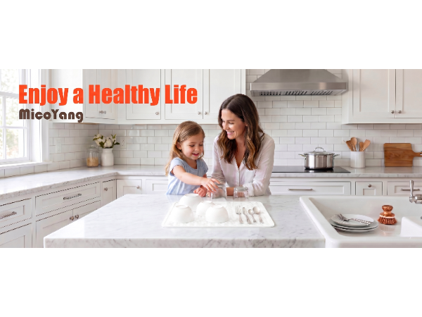 MicoYang silicone dish drying mat