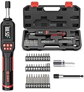 VANPO Digital Torque Screwdriver 4.42-88.5 in.lb/0.5-10 Nm, 1/4" Inch Pound Torque Screwdriver El...