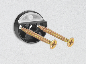 Dual-Screw Fixing Mirror Mounting Kit