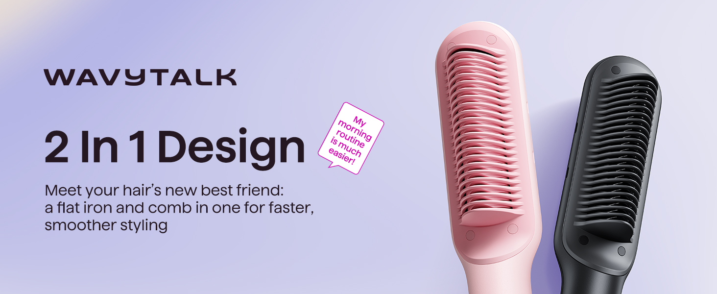 hair straigthener brush