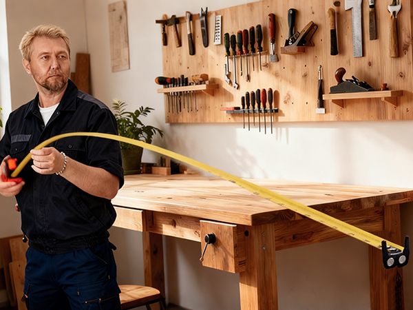 digital tape measure with laser