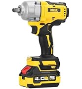 Cordless Impact Wrench, 900Ft-lbs (1200N.m) 1/2