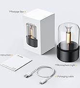 MEHIDFY Aromatherapy Essential Oil Diffuser with Light, 120ml Diffuser &amp; Essential Oil Set, Sleep...