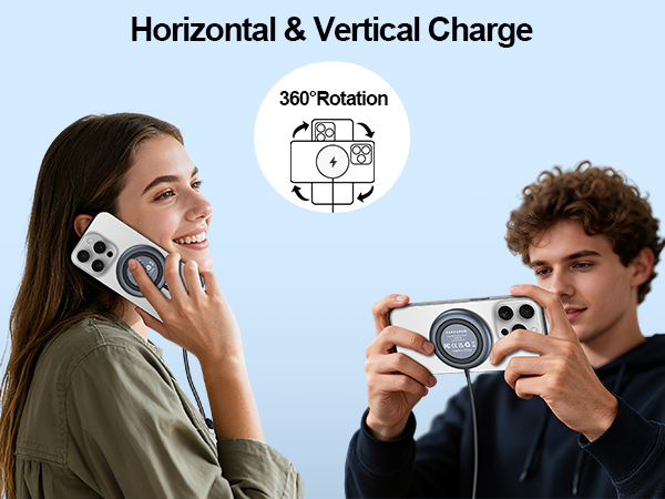 magnetic wireless charger pad