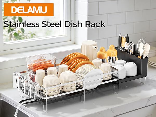 dish drainers for kitchen counter