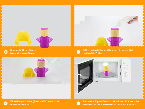 Microwave Cleaner 