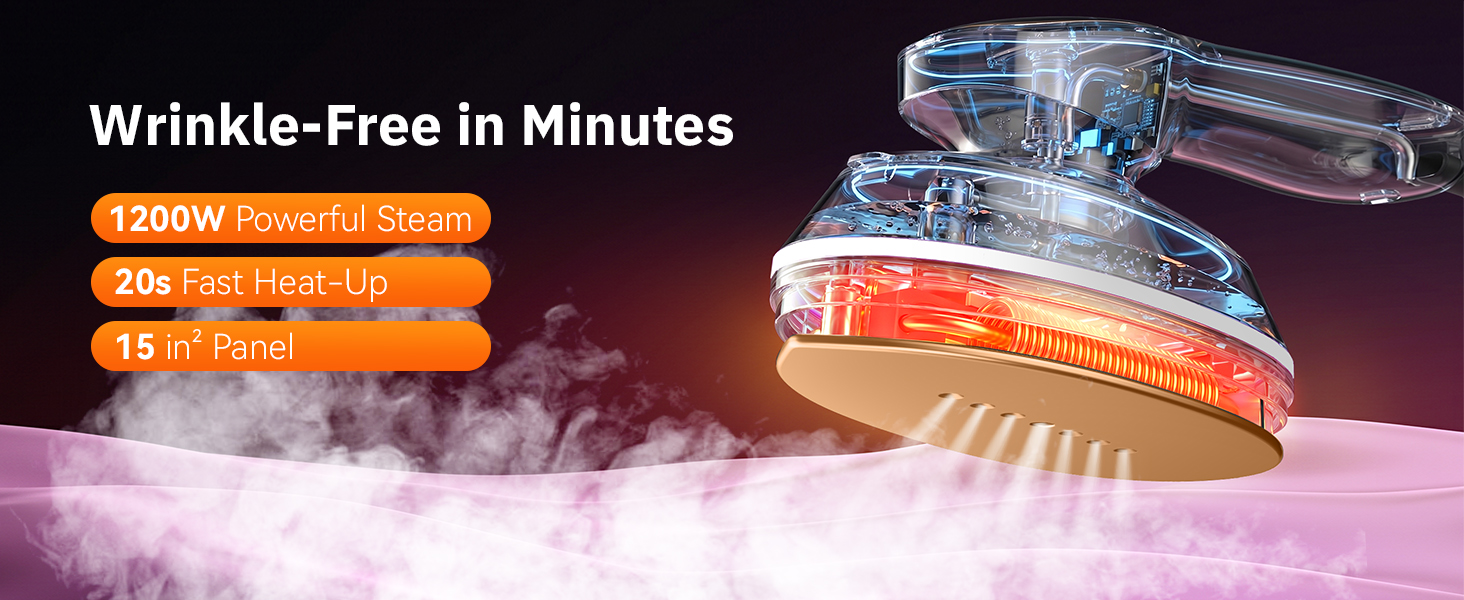 OGHom Steam Iron for Clothes