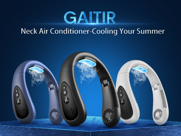 2023 upgraded Neck Fan, Portable Neck Fan, Personal Fan, Portable Fan, Neck Air Conditioner
