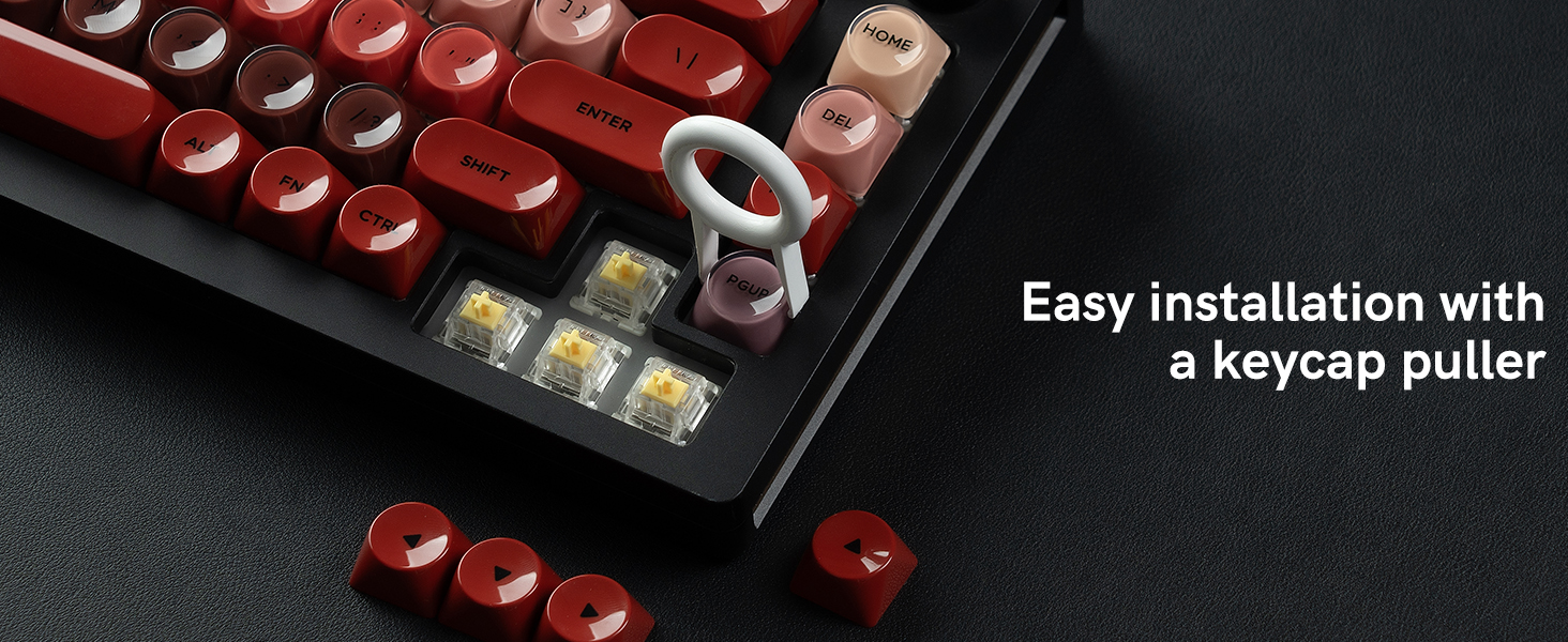easy to install and remove keycaps, as there&amp;amp;amp;#39;s a handy keycap puller
