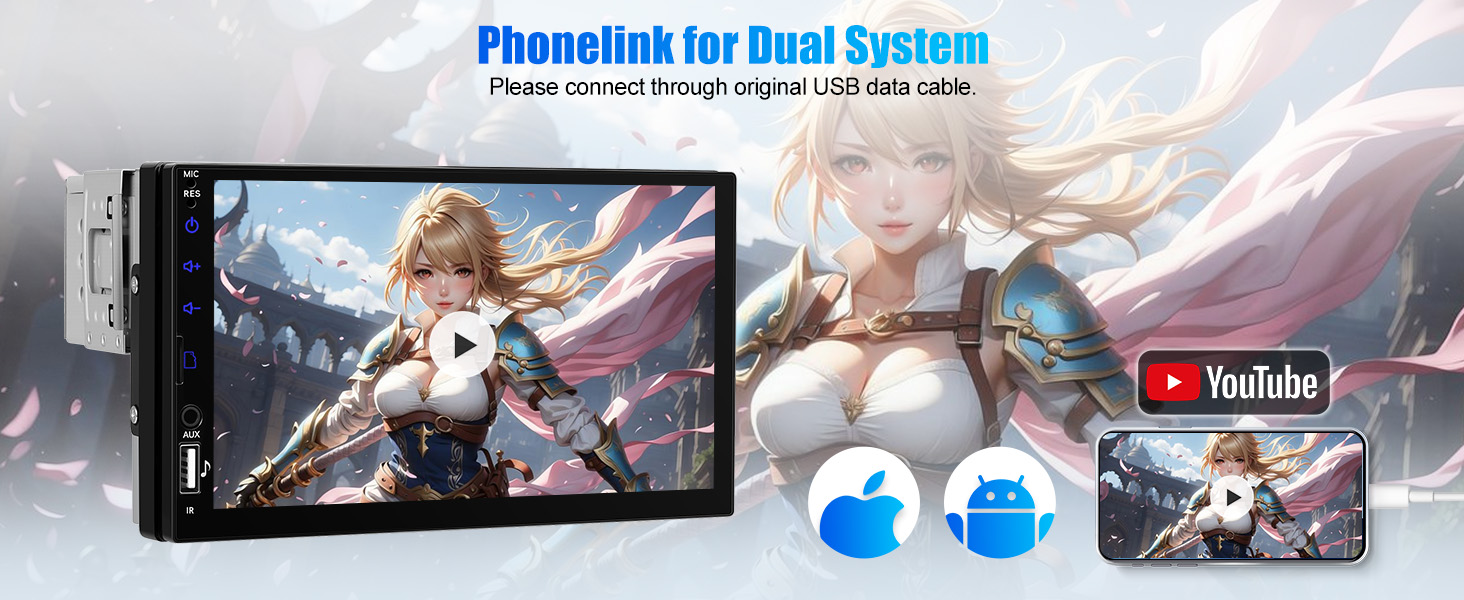 touch screen car stereo with backup camera pantalla para carros con bluetooth touch screen radio