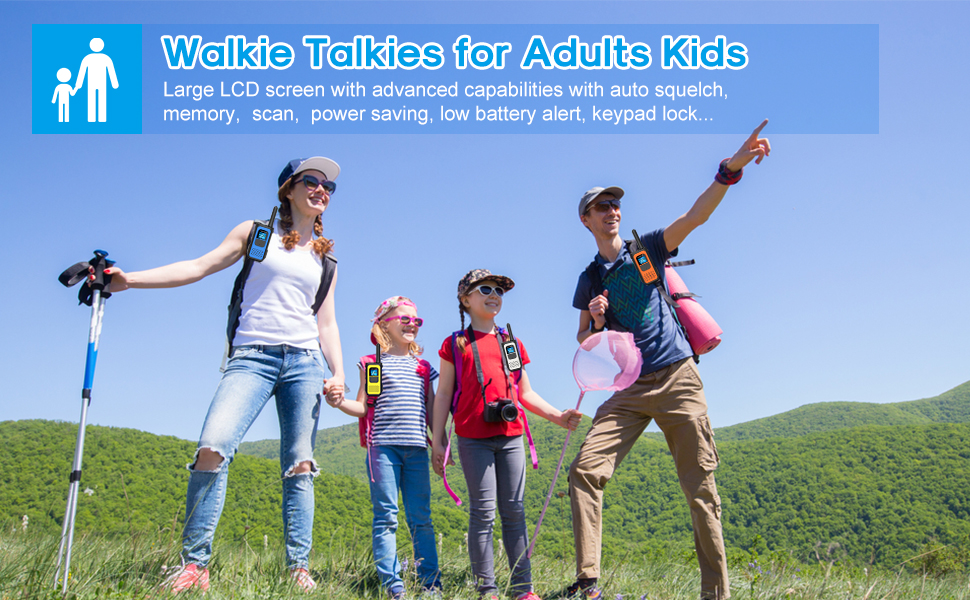 Walkie talkies for adults kids