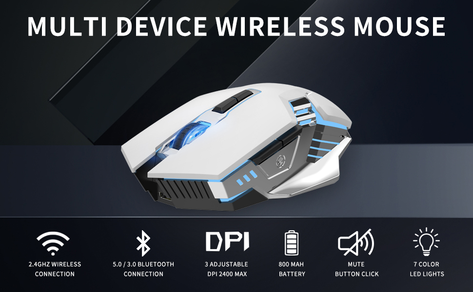 MULTIDEVICE WIRELESS MOUSE