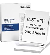 Thermal Paper 8.5&amp;#34; x 11&amp;#34;
