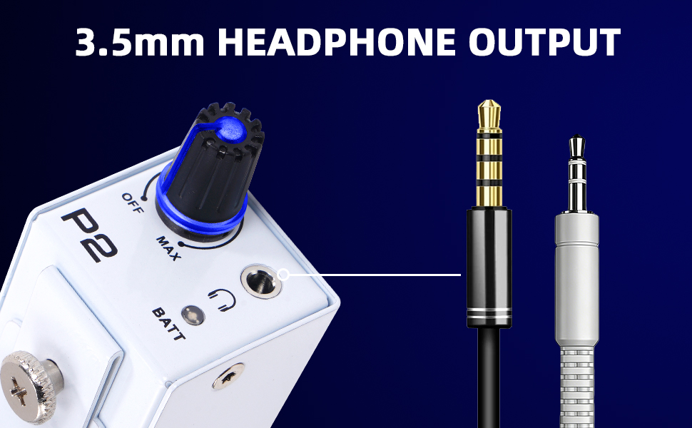 in-ear monitor system with 3.5mm headphone output