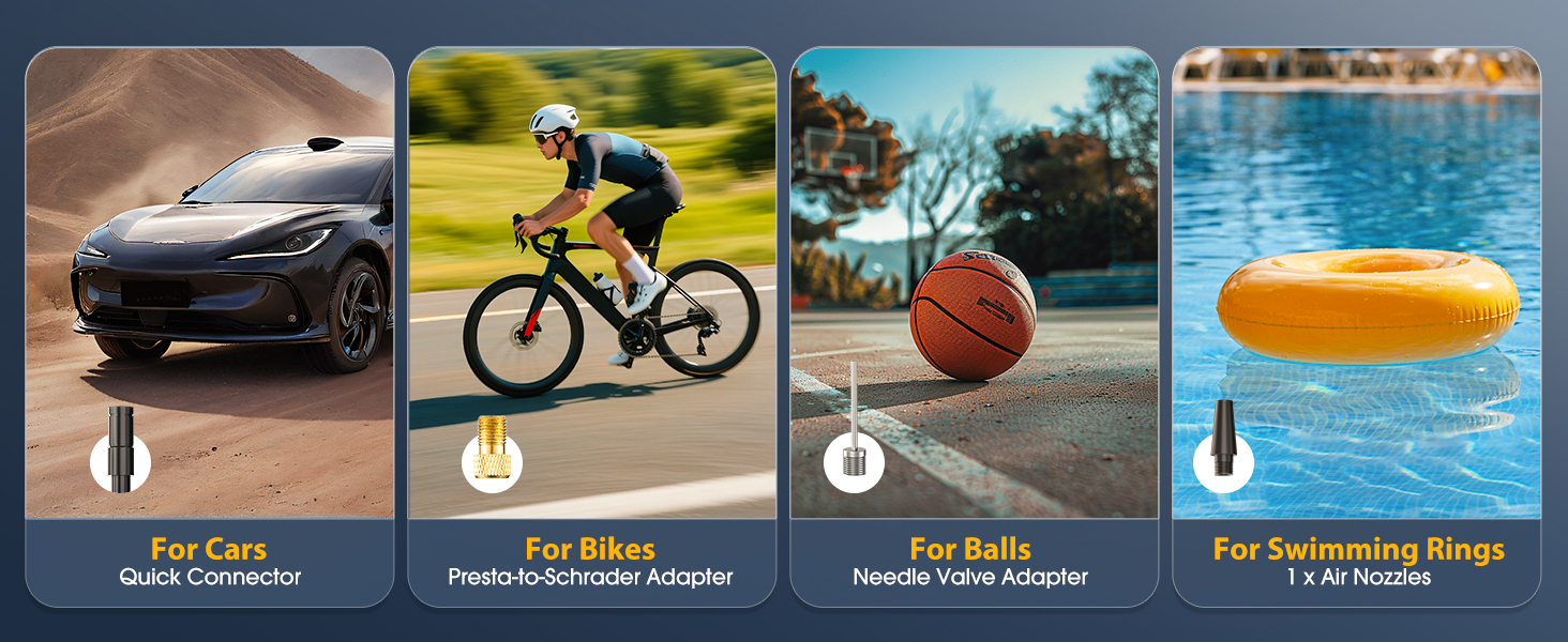 Cordless tire inflator