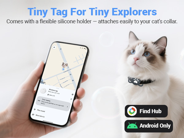 gps cat tracker collar android tracking collar pet gps tag for cats samsung tiny gps airtag
