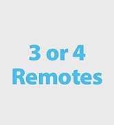 3 or 4 Remotes