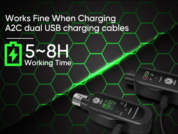 wireless mic transmitter and receiver