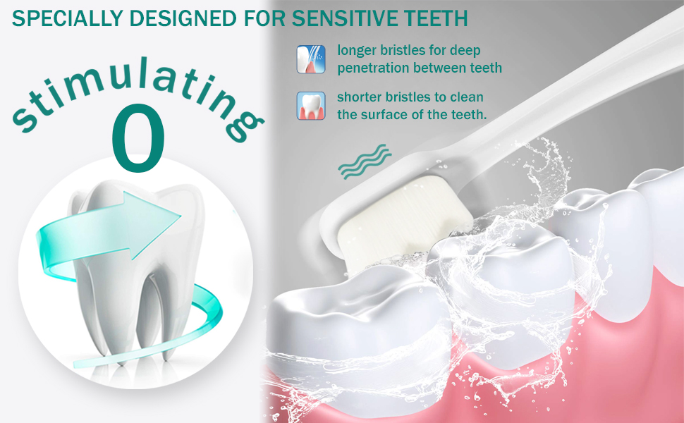 SPECIALLY DESIGNED FOR SENSITIVE TEETH