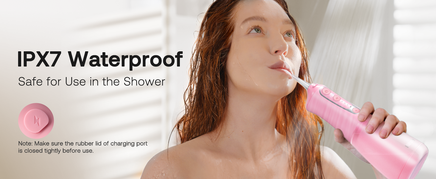 IPX7 Waterproof Can be use in the shower