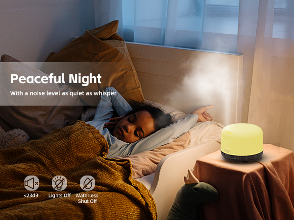 fragrance diffuser with light for bedroom