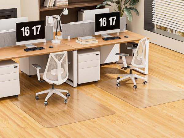 plastic floor mat for office chair over carpet