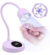 SAVILAND 30W Gel X Lamp for Nail Polish Intellisense Nail Lamp Cordless U V Light for Gel Nail, R...