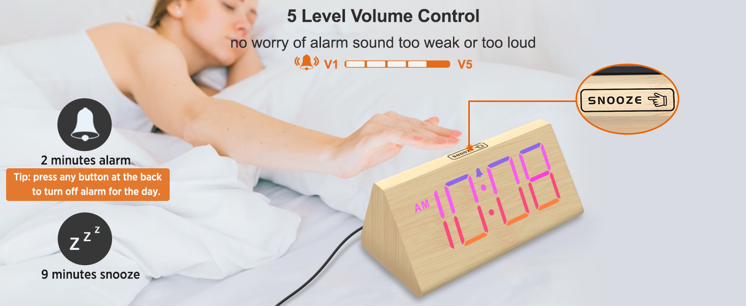 rgb alarm clocks for heavy sleepers