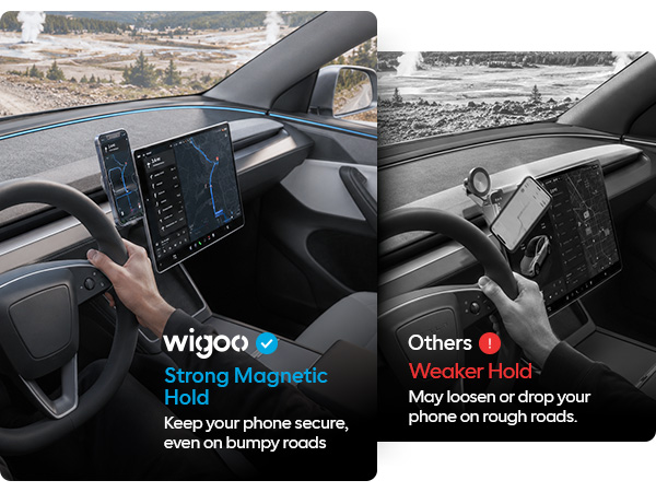 tesla model y model 3 phone mount holder