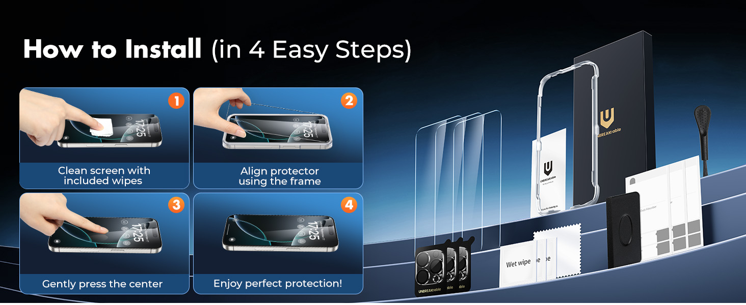 iphone 16 pro max screen protector