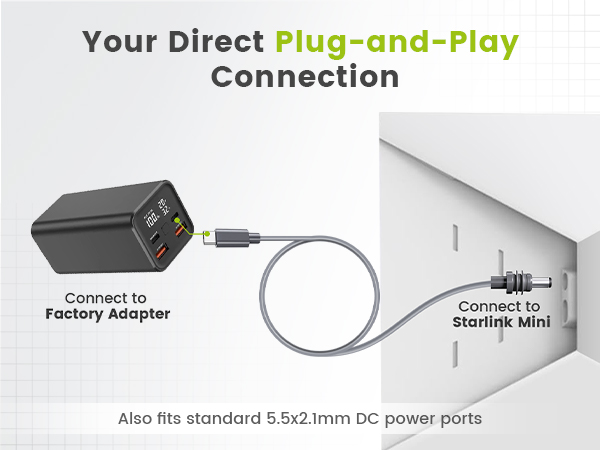 Starlink Mini Power Cable