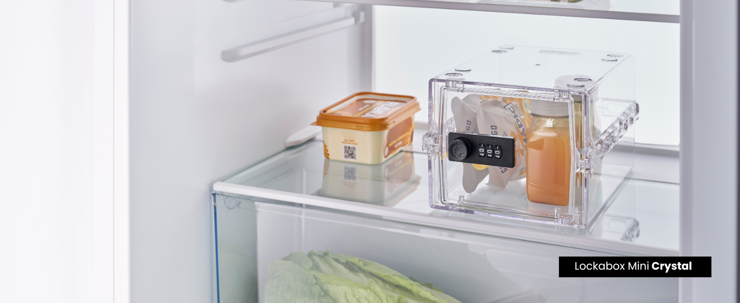 Food Lock Box, Lock Box For Fridge &amp; Freezer