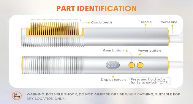 hot comb for hair