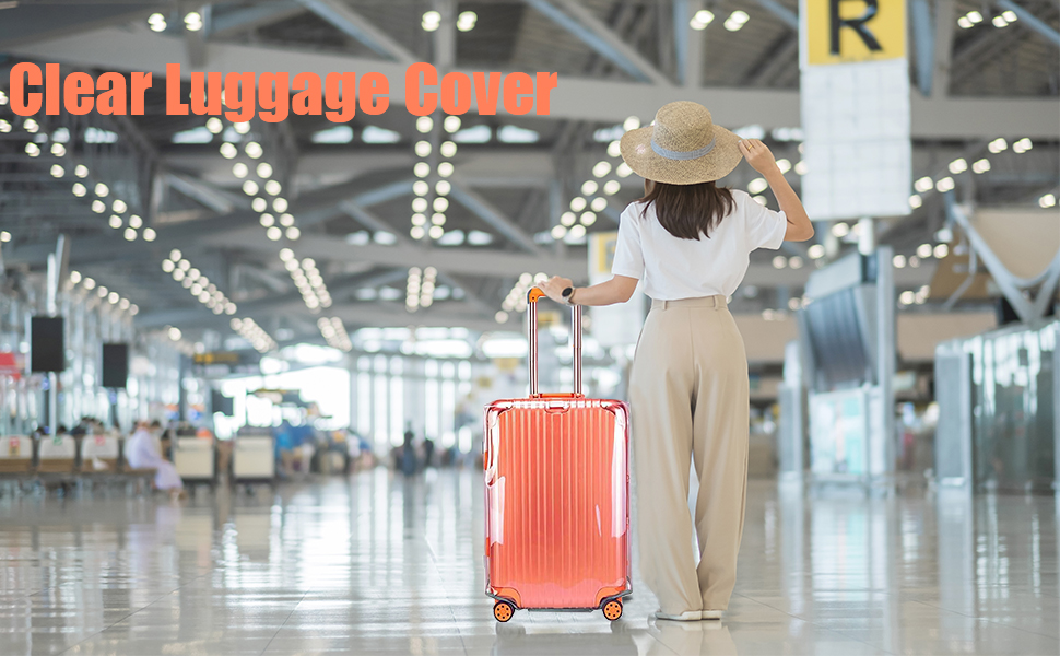 clear luggage cover protector 