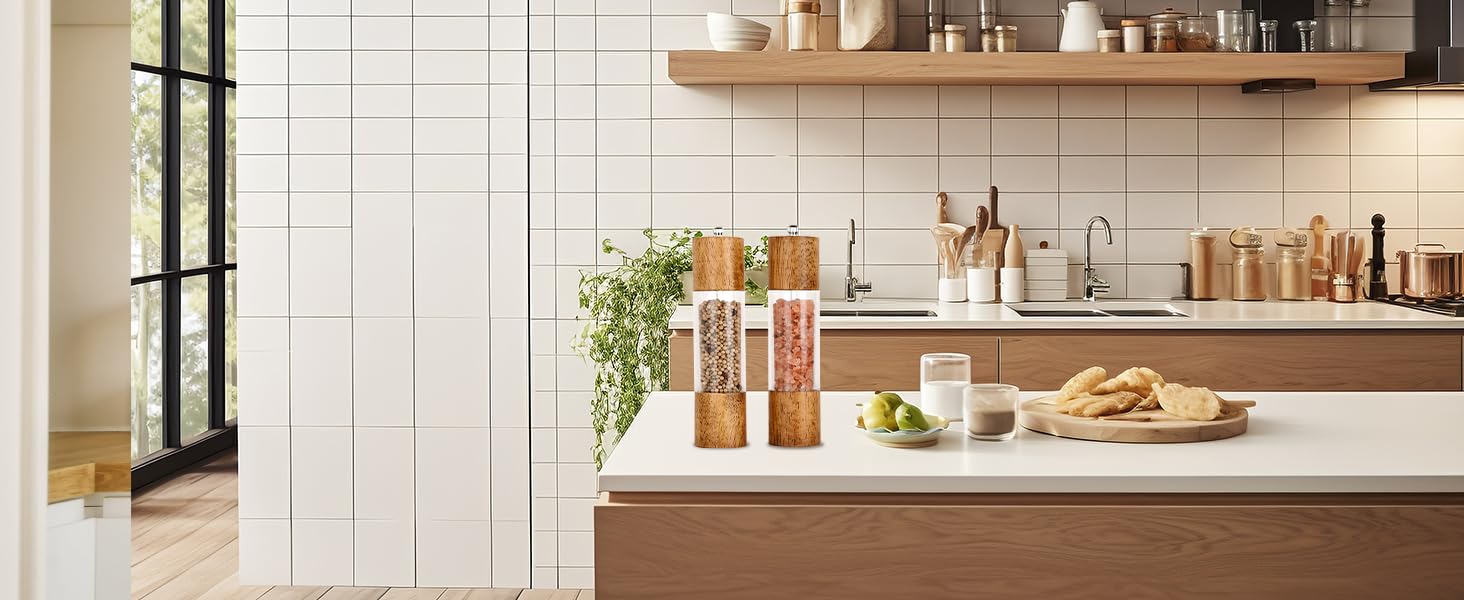 salt and pepper grinder set