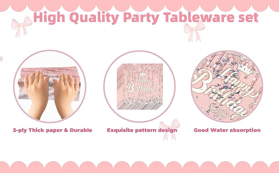 High Quality Party Tableware set