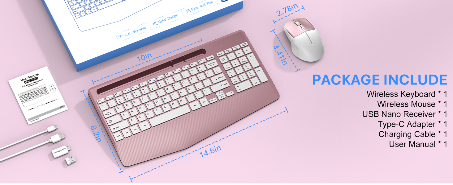 wireless mouse and keyboard