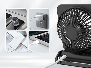 usb desk fan