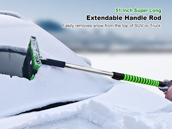 snow brush ice scraper