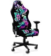 QYZDLM Gaming Chair Covers, 3D Printing Stretchable Elastic Computer Reclining Gaming Chair Seat ...