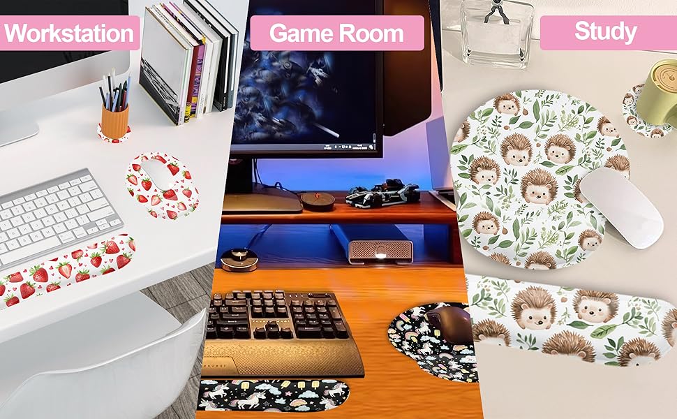 Mouse Pad with Wrist Support