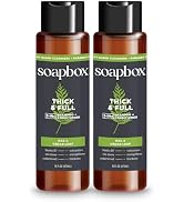 Soapbox Men's Thick and Full 2 in 1 Shampoo and Conditioner Men, Natural Mens Shampoo and Conditi...