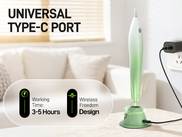 wireless diamond painting pen green
