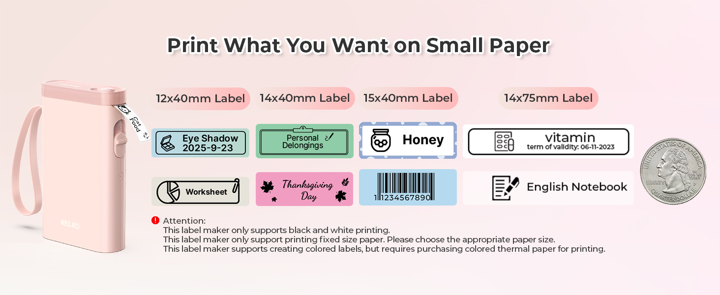 Nelko P21 label maker label makers