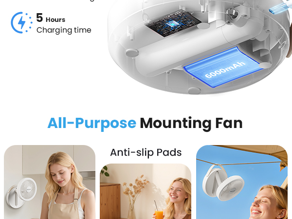 wall mount fan camping fan bedroom fan folding fan small fans portable