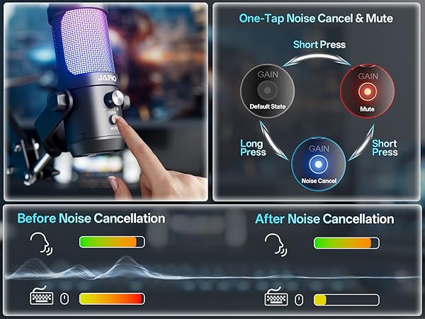 noise cancellation and controls