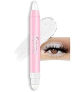 Kaely 2in1 Cream Eye Shadow Brightener Sticks, Pearl White Eyeliner Pencil Shimmer, Eyeshadow App...